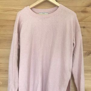 Pink comfy LOFT sweater